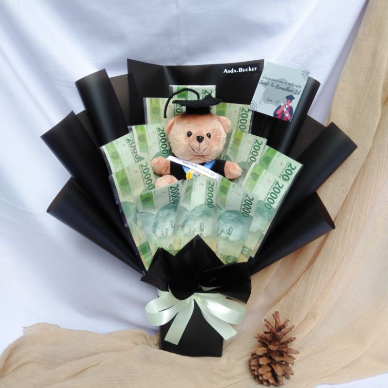 

Buket custom boneka - Free Packing