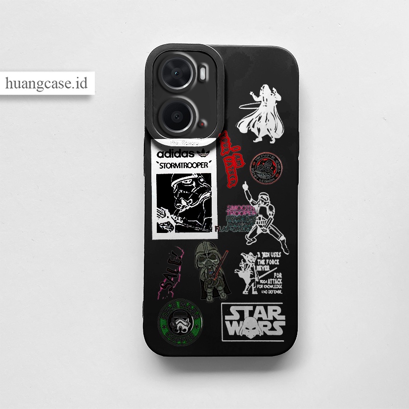 Huang Case – OPPO A57 2022 - SOFTCASE PRO CAMERA STARWARS TUMBLR CASE TERBARU OPPO A96 5G 4G A76 REN