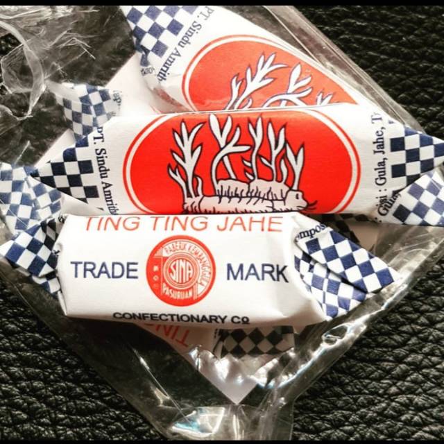 Ting Ting Jahe Sin A / premen jadul Enting Enting Sina / Ginger Cendy