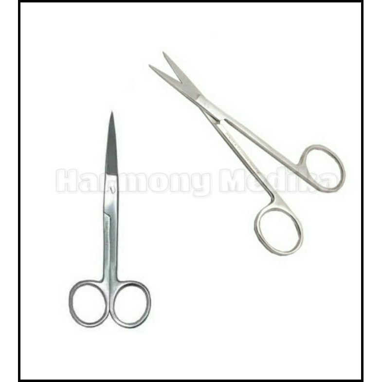 GUNTING BEDAH/ GUNTING JARINGAN TAJAM TAJAM KECIL 11 CM