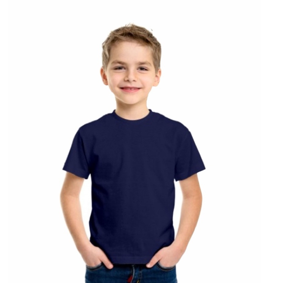 KAOS POLOS ANAK IDEAL ATAU KAOS ANAK DISTRO KEREN BISA UNISEX