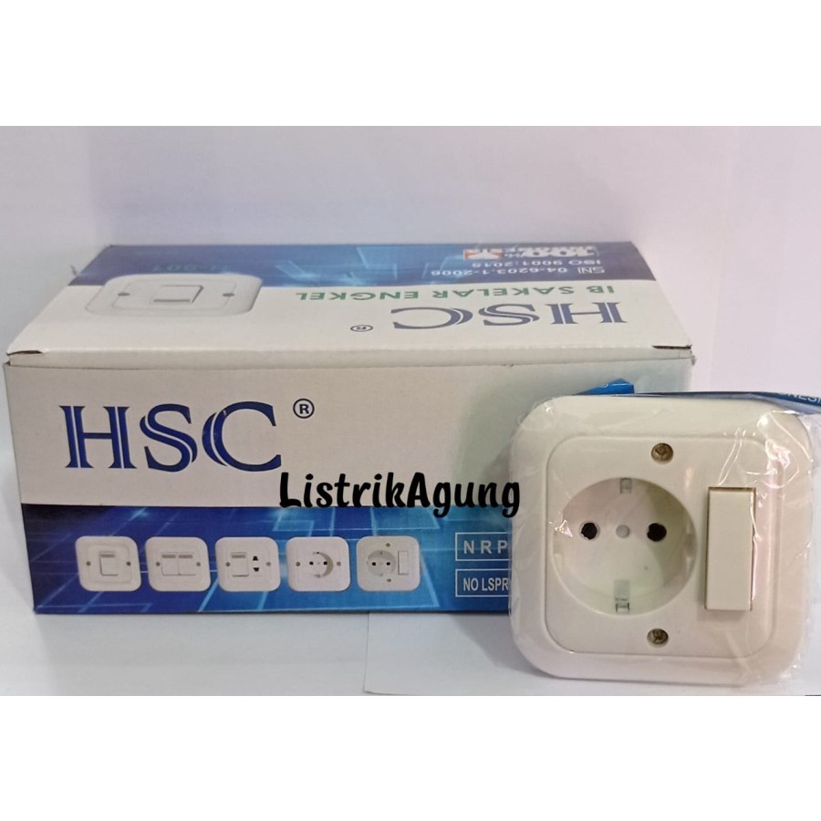 HSC Ib Saklar Engkel / Stop / Seri / Engkel+Stop kontak Model Panasonic RADIUM