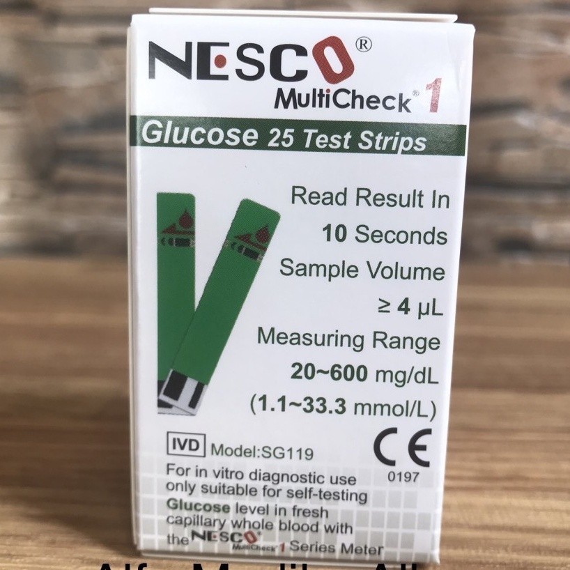 Strip gula darah nesco glucose nesco stik