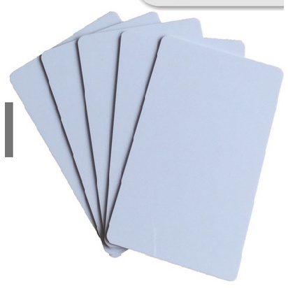 KARTU PVC BLANK ID CARD KARTU ID CARD KOSONG TANDA PENGENAL KOSONG POTONGAN/Bahan tengah id card