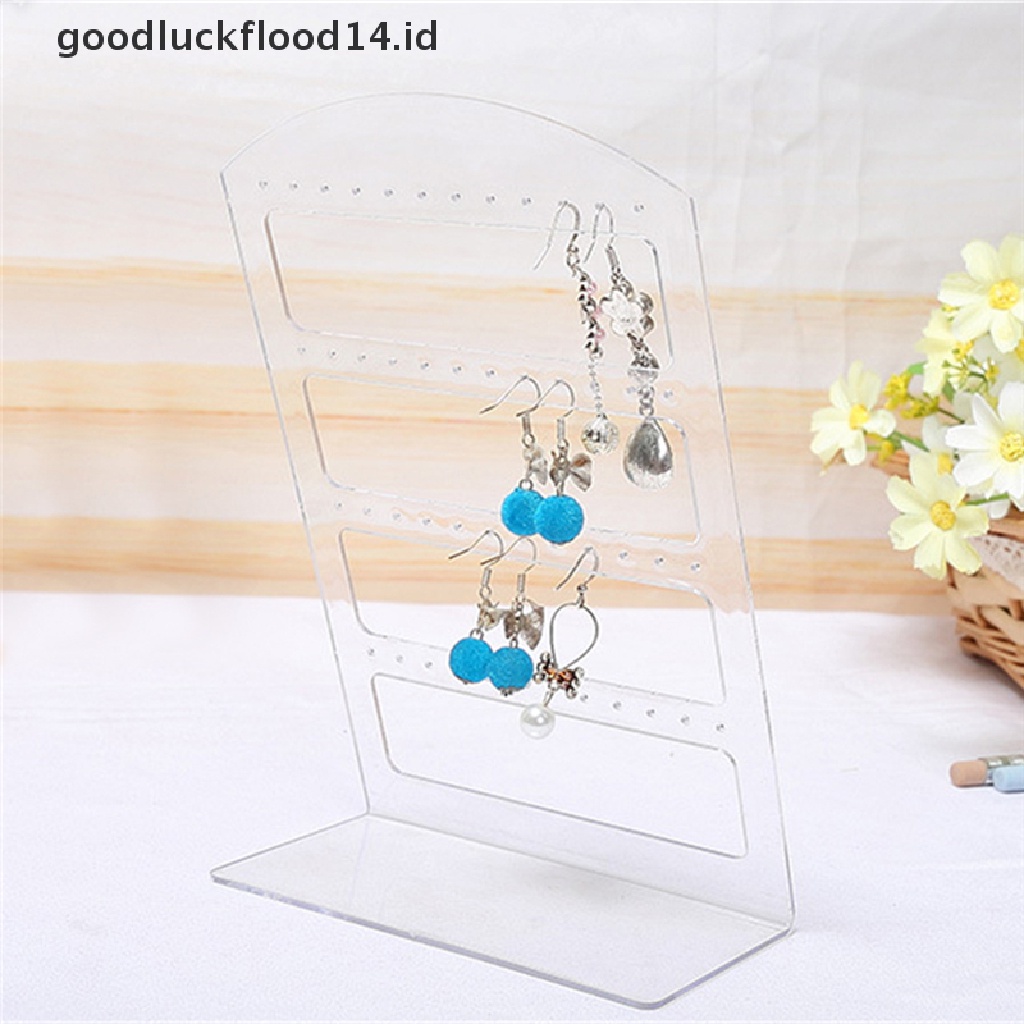 Stand Holder Display Perhiasan Anting Bentuk L