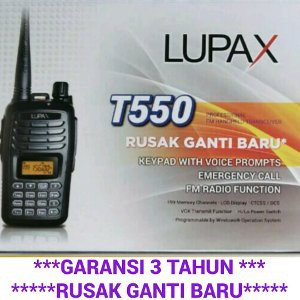 Handy Walkie Talkie Radio HT T550 LUPAX Bagus