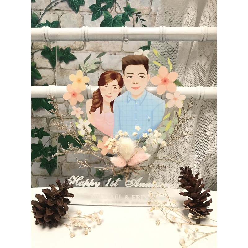 

Acrylic gift for couple