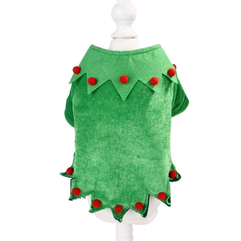 ★〓YUFeiPet〓★ Christmas Pet Costume Dogs Christmas Funny Costumes Cats and Dogs Play Christmas Tree Costumes