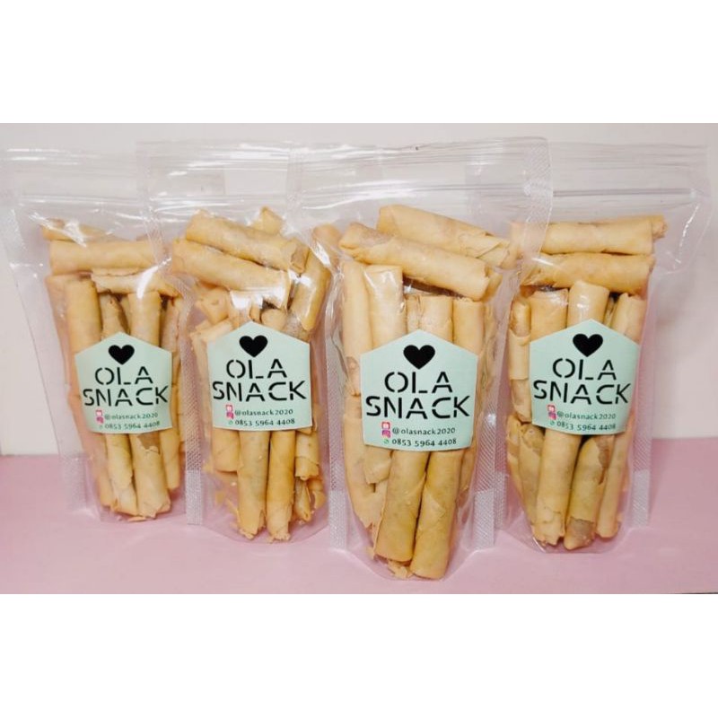 

100gr Sumpia Ebi Pedas Premium - ola snack medan - cemilan
