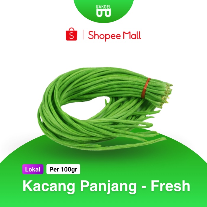

Kacang Panjang (Harga Per @100gr) - Bakoel Sayur Online