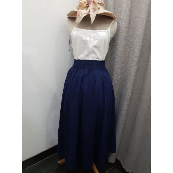 rok payung thrift biru tua