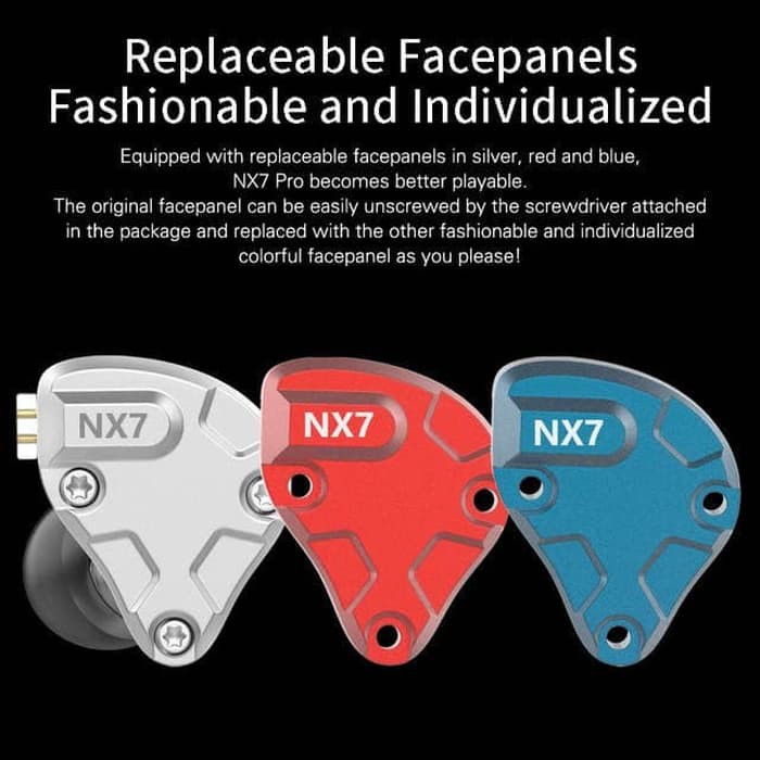 NICEHCK NX7 Pro 7 Driver Units HIFI Earphone 4BA