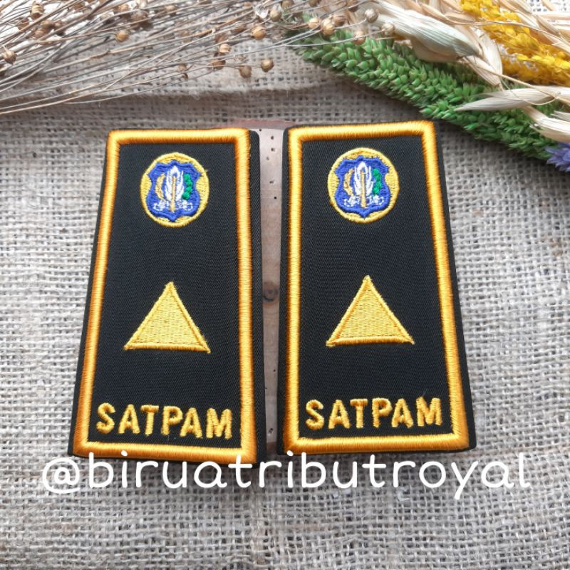 PANGKAT SATPAM / BROS SATPAM GOLONGAN KEPANGKATAN SUPERVISOR / PANGKAT SATPAM TERBARU - SECURITY