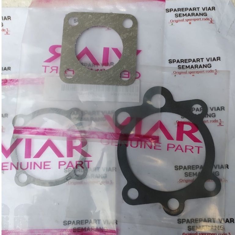 Gasket gearbox viar karya lama atau baru perpak gearbox viar