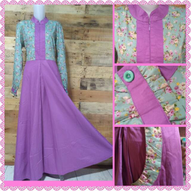 Gamis katun jepang premium