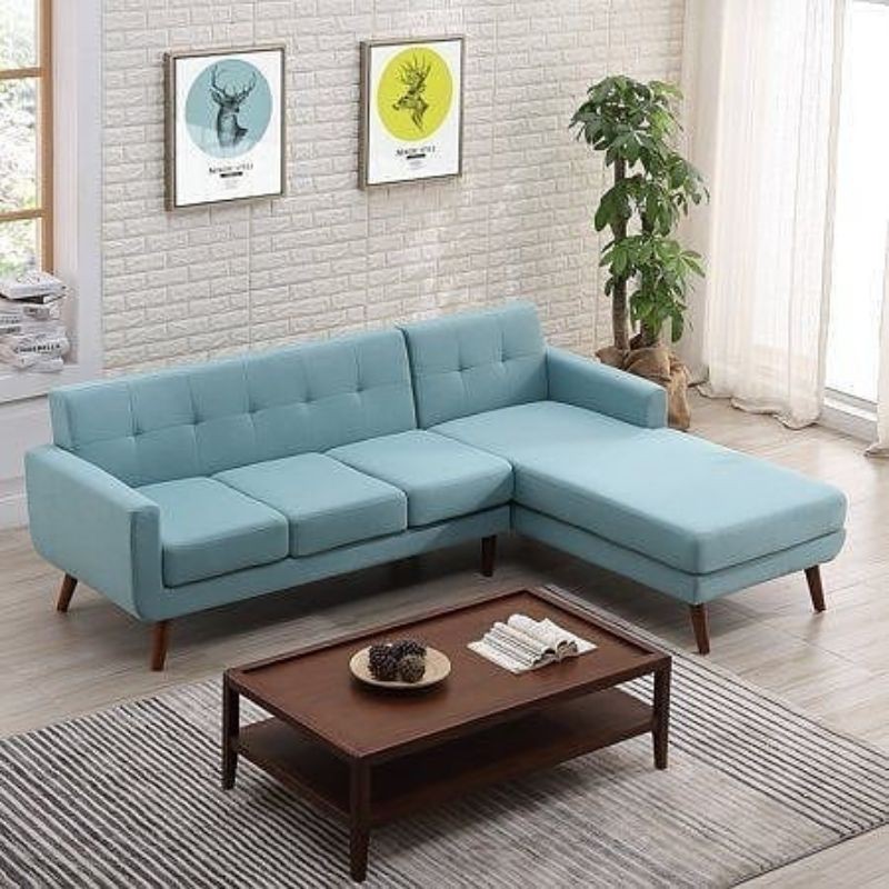 Sofa L Santai Jumbo + Meja - NERIMA TUKAR TAMBAH SOFA LAMA ANDA