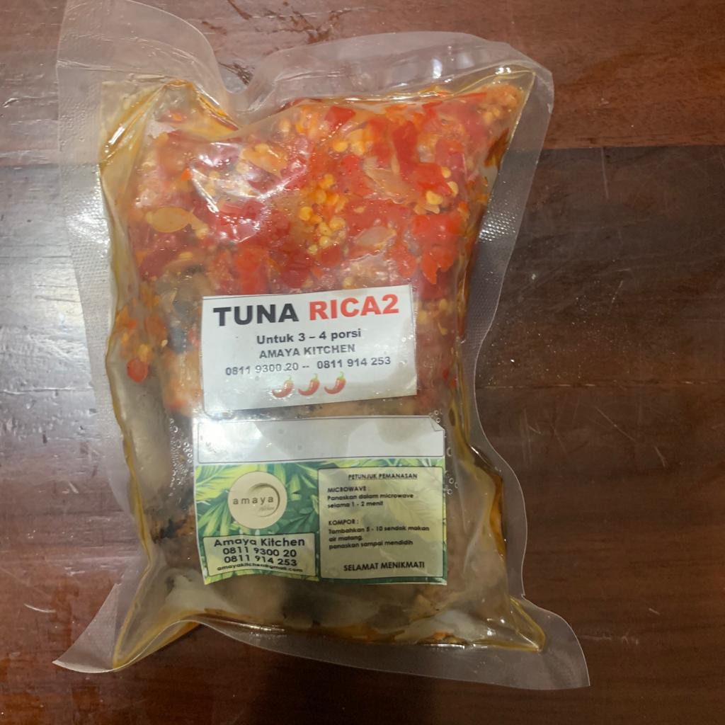 

Tuna Bakar Rica-Rica (Frozen) by Amaya Kitchen