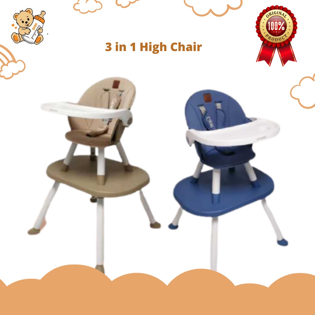 TERLARIS babyelle Chair / KURSI BAYI (Baby Booster & High Chair)