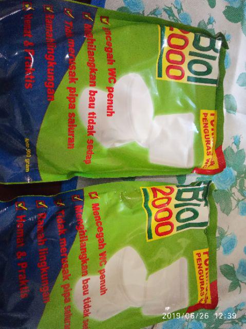 Bio 2000 Sedot Wc Tanpa Kuras 500g  1/2kg 1/2 Kg Bio2000 Serbuk Inokula