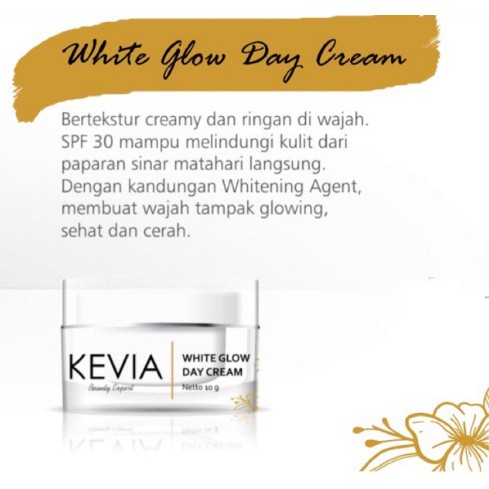 Kevia White Glow Day Cream_Original Promo