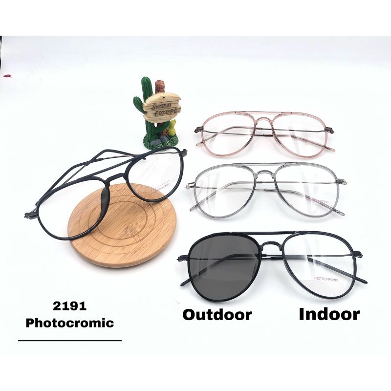 Kacamata photocromic 2191 uv400 pria dan wanita