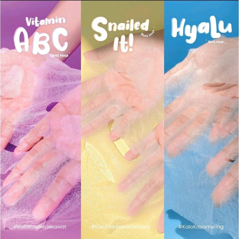 Salsa Mask Sheet | Daily Mask Sheet | Masker Wajah