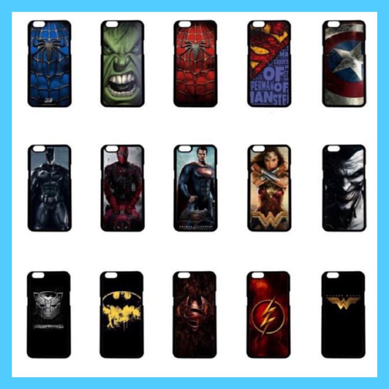 Custom Case Marvel for Iphone 4 5 6 7 6plus 7plus iphone X Samsung J1 ace J2 prime J2Pro