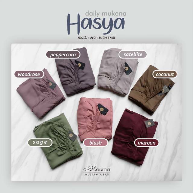 HASYA DAILY MUKENA by ALHAURAA