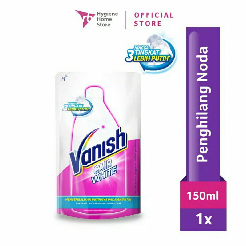 Vanish 150ml Pink/ White Pouch - Cairan Penghilang Noda.