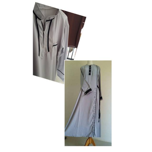 setelan gamis syari disty fashion