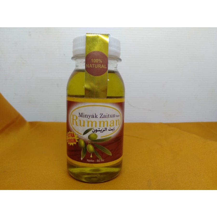 

Minyak Zaitun Extra Virgin Rumman Spanyol 80 ml bisa diminum