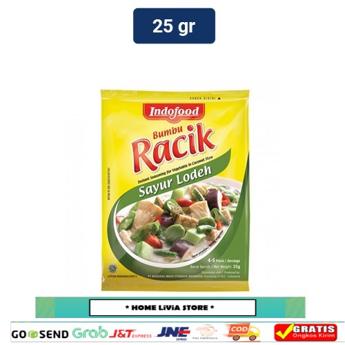 

Indofood Bumbu Racik Sayur Lodeh 25gr