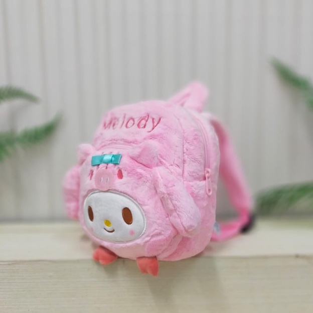 Tas Ransel Melody Cinamoroll Kuromi/Backpack anak paud/Tas Sekolah Anak Perempuan/Kado Tas Anak