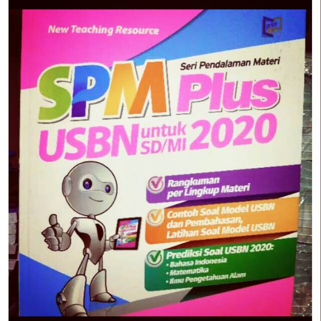 Erlangga SPM Plus USBN SD/MI 2020 + Kunci Jawaban & Pembahasan