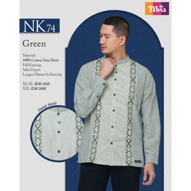 Nibras Koko NK 74 Navy Green