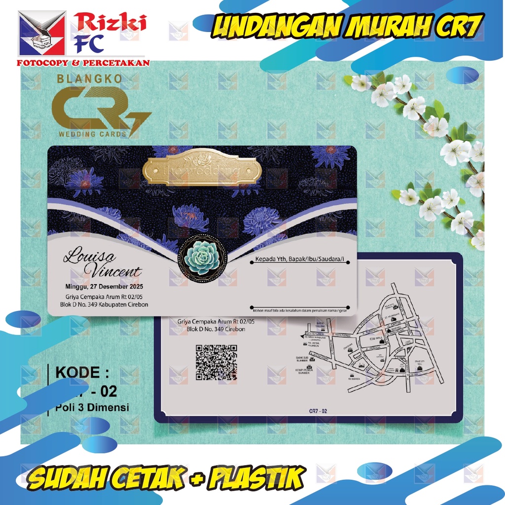 

Undangan Murah Rizki Fc CR702
