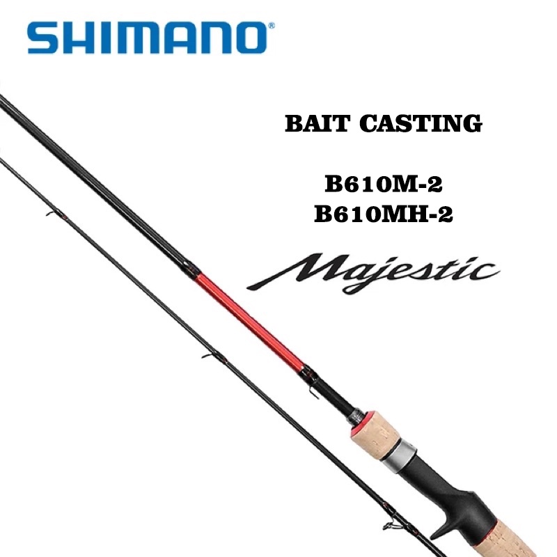Joran BC Shimano Majestic B610M-2 dan B610MH-2