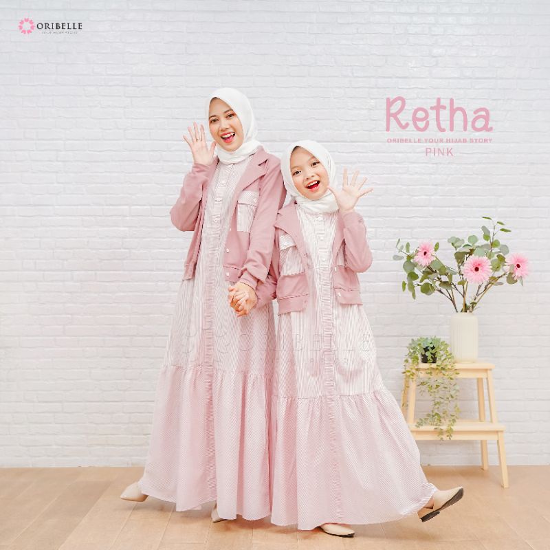 GAMIS ONE SET CARDIGAN &amp; DRESS © RETHA ORIBELLE