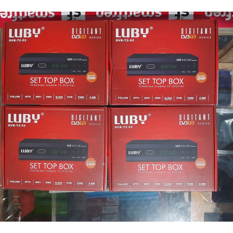 STB LUBY DVB T2 01 / T2 03