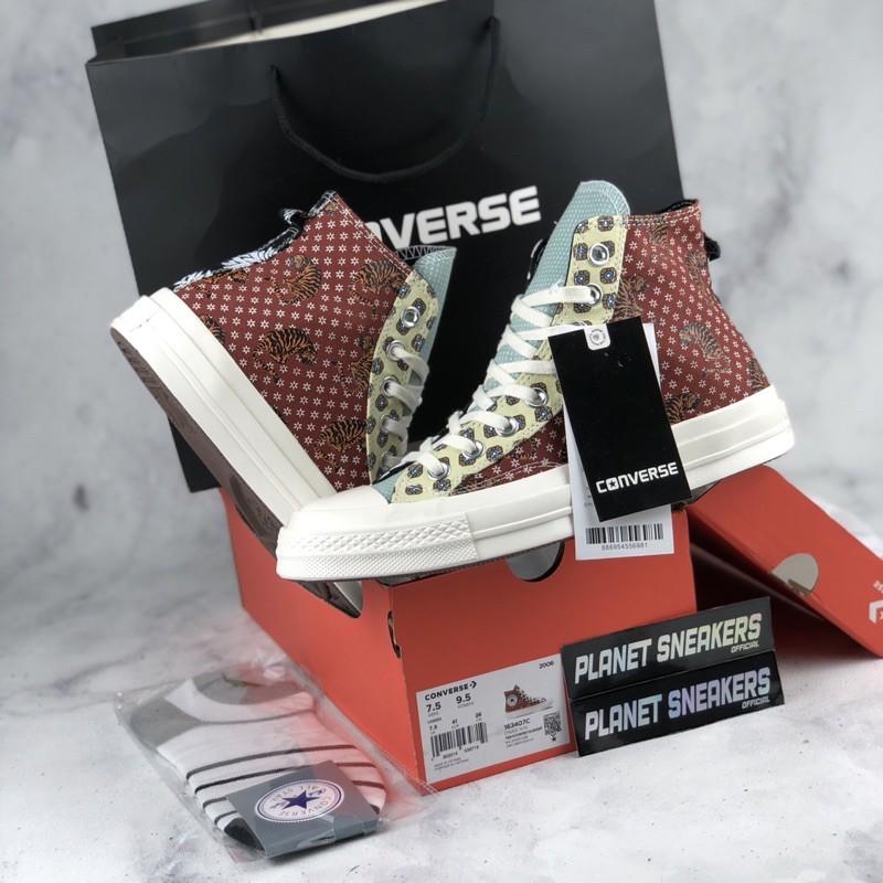 

Converse 70s Hi Tiger Patchwork Color Egret Bonus Paper Bag