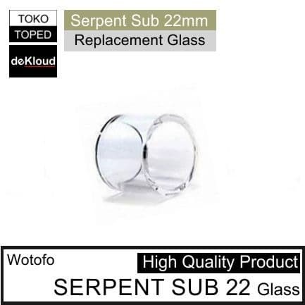 AN SERPENTx SUB 22 RTAx Replacement Glass | 22mm kaca tabung