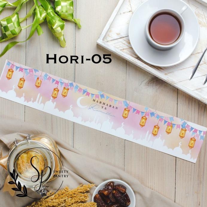 

Hori -Paperbelt Pita Toples Sleeve Parcel Hampers Lebaran Idul Fitri 2 Sale!!!R30F