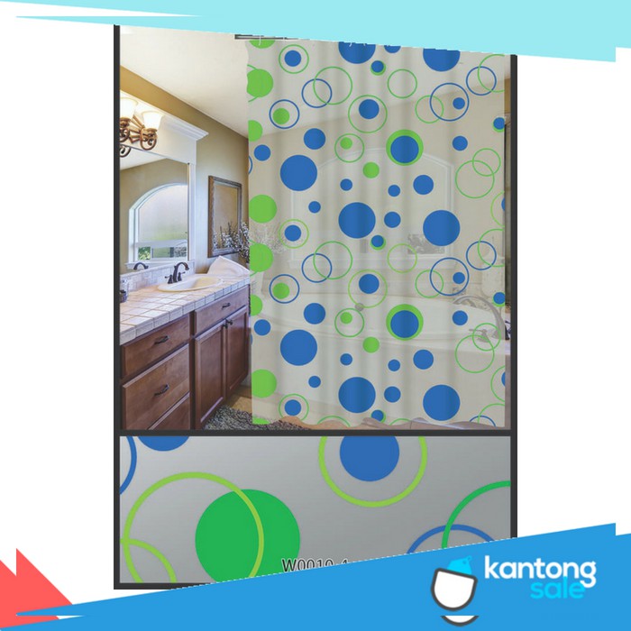 Tirai Kamar Mandi anti air Perlengkapan Kamar Mandi Shower Curtain Perlengkapan Kamar Mandi