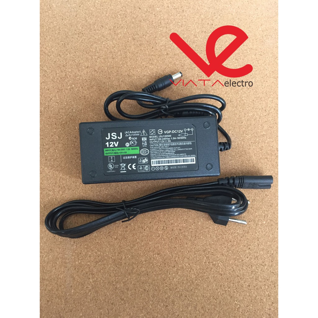 Adaptor DC12V 5A power supply 12V 12V-5A