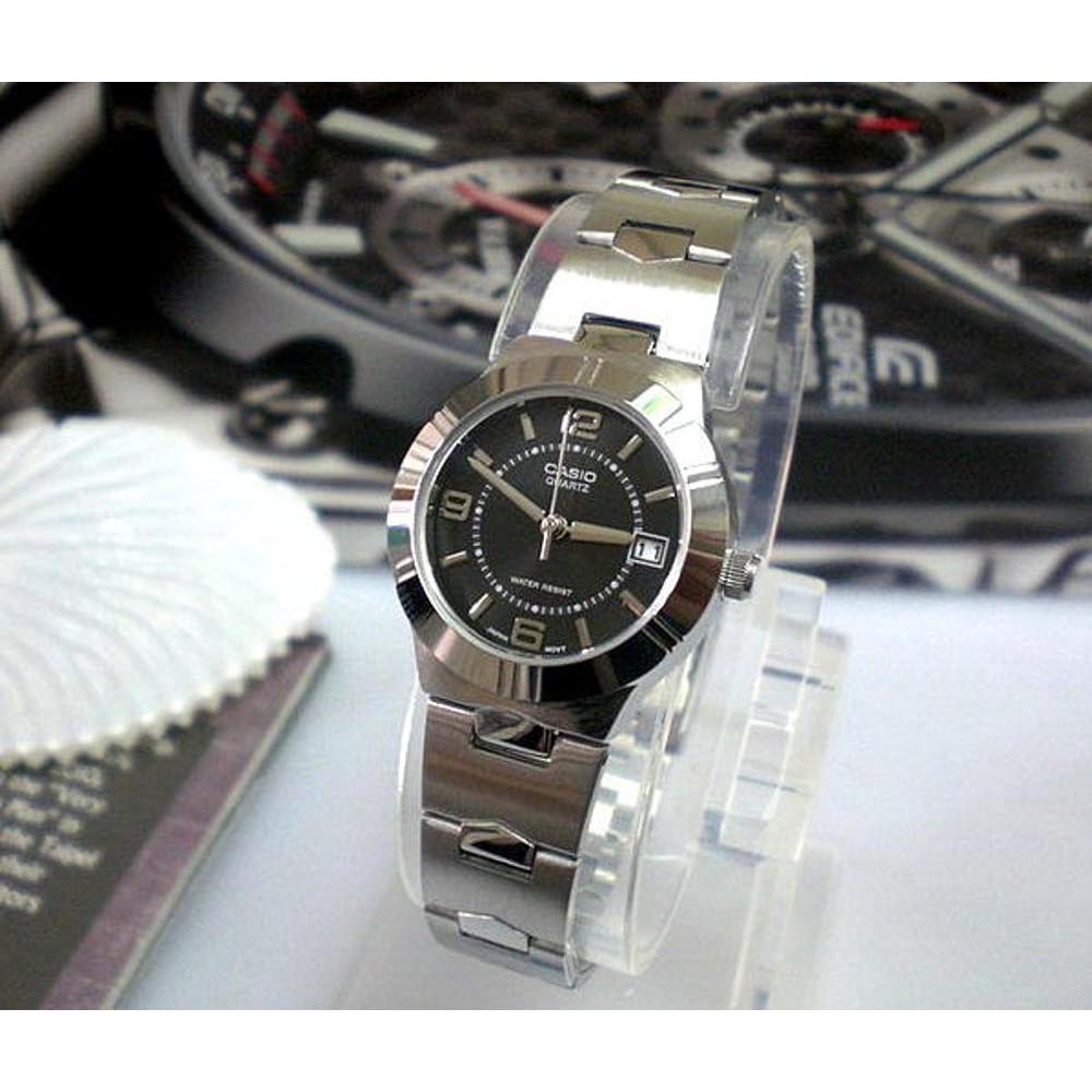 Jam Tangan Casio Original Wanita LTP 1241D 1A