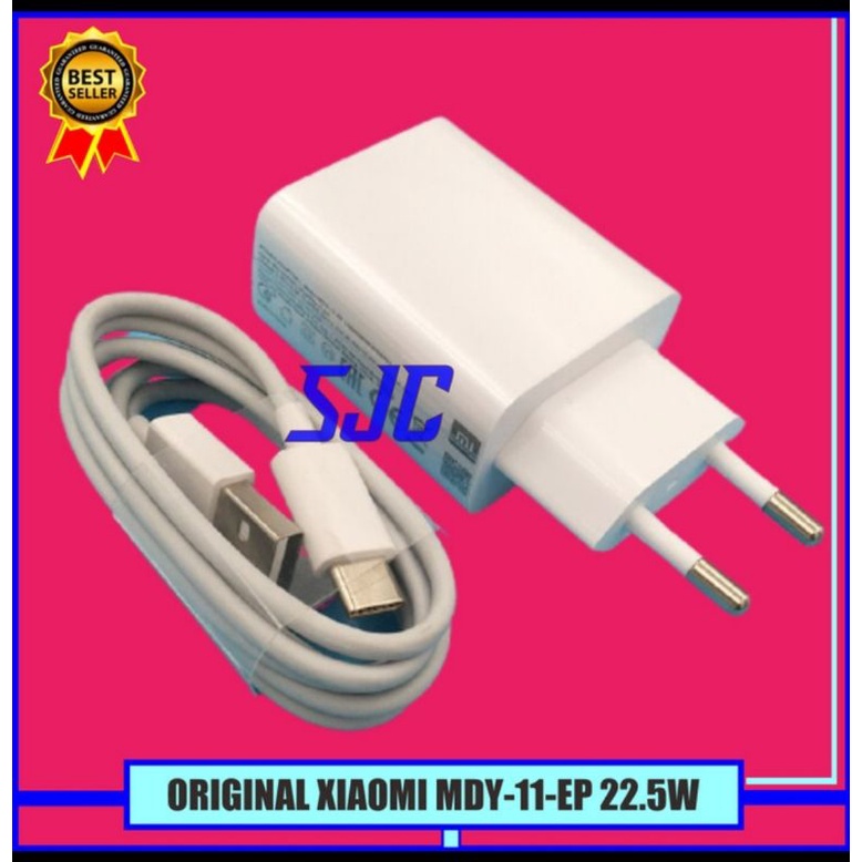 CHARGER XIAOMI TYPE C MYD 11 EP 22.5 WATT ORIGINAL 100% CASAN ORI