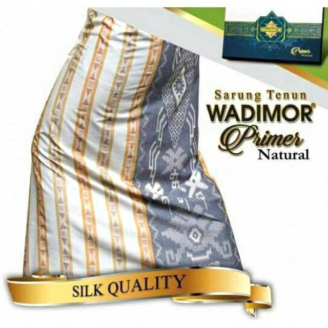 Sarung Tenun Wadimor Primer Motif BHS Terbaru