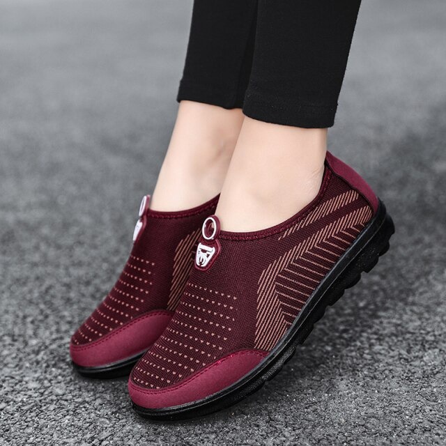 Sepatu Slip On SLIPKIDS Ambigo Sepatu Kasual Running Shoes Sepatu Sneakers Kasual Import Wanita Sepatu Olahraga Wanita Kets