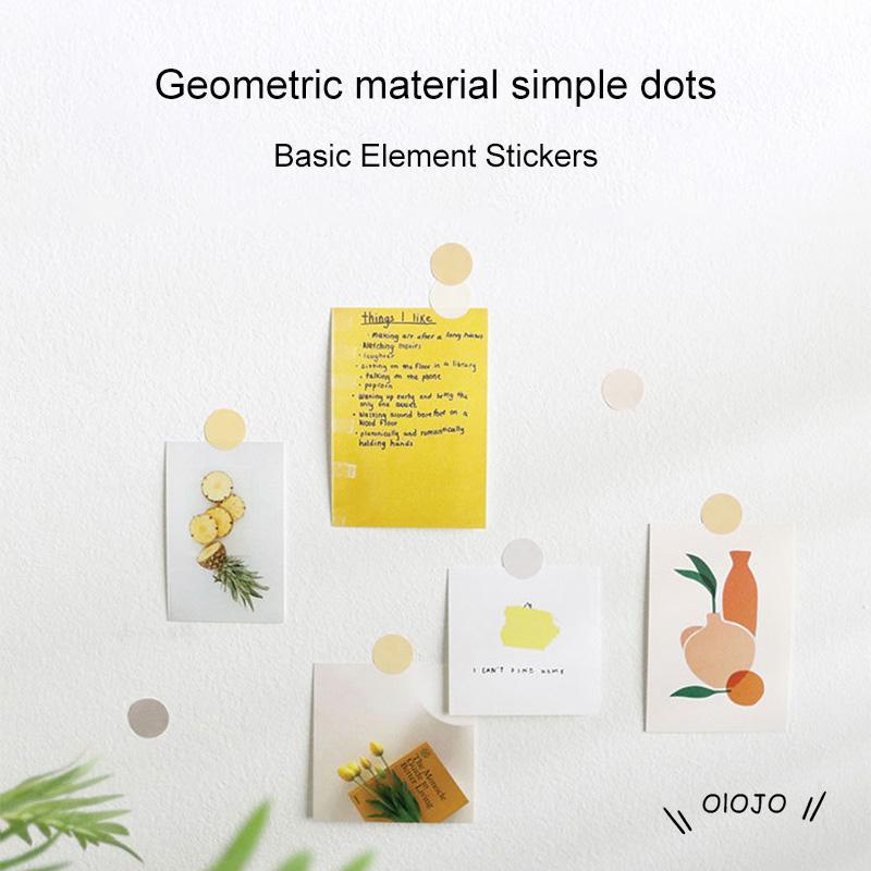 【COD】Stiker Label Index Dot Multifungsi Untuk Dekorasi Diary / Scrapbook