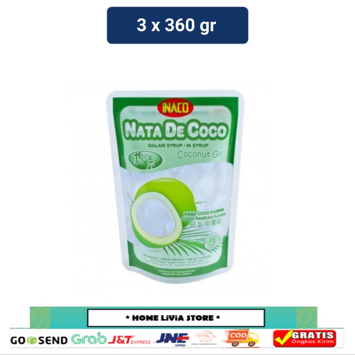 

Nata Decoco Cocopandan 3 x 360 gr